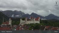 Archived image Webcam High Palace in Füssen 08:00