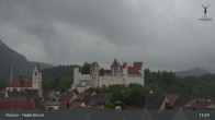 Archived image Webcam High Palace in Füssen 12:00