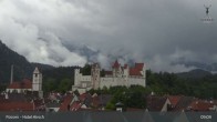 Archiv Foto Webcam Füssen: Blick auf das Hohe Schloss 08:00