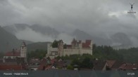 Archiv Foto Webcam Füssen: Blick auf das Hohe Schloss 06:00