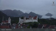 Archiv Foto Webcam Füssen: Blick auf das Hohe Schloss 00:00