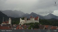 Archived image Webcam High Palace in Füssen 10:00