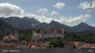 Archived image Webcam High Palace in Füssen 12:00