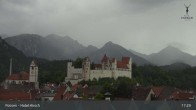 Archived image Webcam High Palace in Füssen 16:00