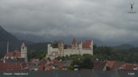 Archiv Foto Webcam Füssen: Blick auf das Hohe Schloss 12:00