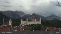 Archiv Foto Webcam Füssen: Blick auf das Hohe Schloss 07:00