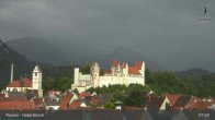 Archiv Foto Webcam Füssen: Blick auf das Hohe Schloss 07:00
