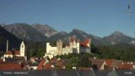 Archived image Webcam High Palace in Füssen 06:00