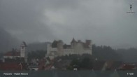 Archiv Foto Webcam Füssen: Blick auf das Hohe Schloss 16:00