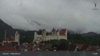 Archiv Foto Webcam Füssen: Blick auf das Hohe Schloss 10:00