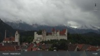 Archiv Foto Webcam Füssen: Blick auf das Hohe Schloss 10:00