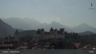 Archiv Foto Webcam Füssen: Blick auf das Hohe Schloss 14:00