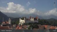 Archived image Webcam High Palace in Füssen 10:00