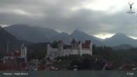Archived image Webcam High Palace in Füssen 16:00