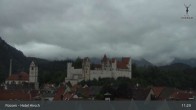 Archiv Foto Webcam Füssen: Blick auf das Hohe Schloss 10:00