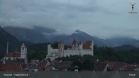 Archiv Foto Webcam Füssen: Blick auf das Hohe Schloss 00:00