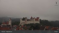 Archiv Foto Webcam Füssen: Blick auf das Hohe Schloss 04:00