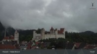 Archiv Foto Webcam Füssen: Blick auf das Hohe Schloss 10:00