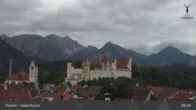 Archived image Webcam High Palace in Füssen 07:00