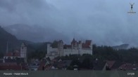 Archiv Foto Webcam Füssen: Blick auf das Hohe Schloss 06:00