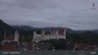 Archiv Foto Webcam Füssen: Blick auf das Hohe Schloss 00:00