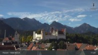 Archived image Webcam High Palace in Füssen 10:00