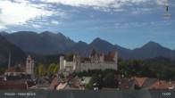 Archived image Webcam High Palace in Füssen 12:00