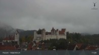 Archiv Foto Webcam Füssen: Blick auf das Hohe Schloss 10:00
