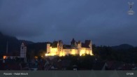Archiv Foto Webcam Füssen: Blick auf das Hohe Schloss 06:00