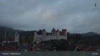 Archiv Foto Webcam Füssen: Blick auf das Hohe Schloss 07:00