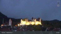 Archiv Foto Webcam Füssen: Blick auf das Hohe Schloss 06:00