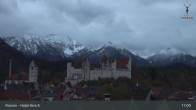 Archived image Webcam High Palace in Füssen 16:00