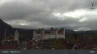 Archived image Webcam High Palace in Füssen 12:00