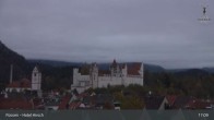 Archived image Webcam High Palace in Füssen 20:00