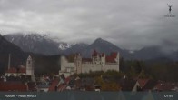 Archived image Webcam High Palace in Füssen 07:00
