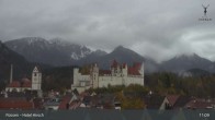 Archived image Webcam High Palace in Füssen 10:00