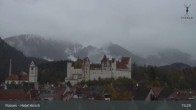 Archived image Webcam High Palace in Füssen 14:00