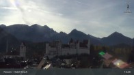 Archiv Foto Webcam Füssen: Blick auf das Hohe Schloss 07:00
