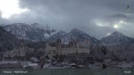 Archived image Webcam High Palace in Füssen 02:00