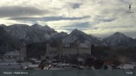 Archiv Foto Webcam Füssen: Blick auf das Hohe Schloss 12:00