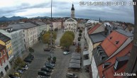 Archiv Foto Webcam Stadtplatz Traunstein 07:00