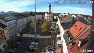 Archiv Foto Webcam Stadtplatz Traunstein 09:00