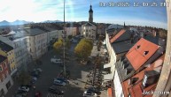 Archiv Foto Webcam Stadtplatz Traunstein 11:00