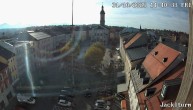Archiv Foto Webcam Stadtplatz Traunstein 13:00