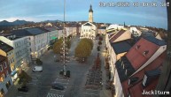 Archived image Webcam Traunstein: Town Square 05:00