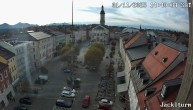 Archived image Webcam Traunstein: Town Square 13:00