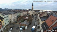 Archiv Foto Webcam Stadtplatz Traunstein 07:00