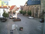 Archived image Webcam Gerolzhofen: Market Place 05:00