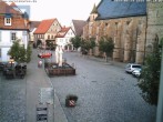 Archived image Webcam Gerolzhofen: Market Place 06:00