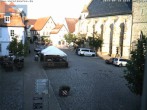 Archived image Webcam Gerolzhofen: Market Place 07:00